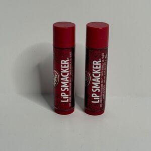 Dr. Pepper Lip Smacker Lip Balm Gloss 0.14 oz Tube LOT of 2 Aspire NEW Open